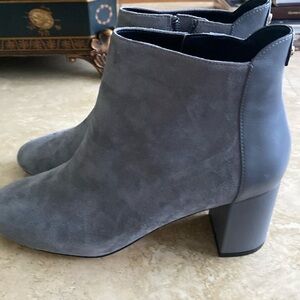 Cole  Haan Nella grey suede and leather boot